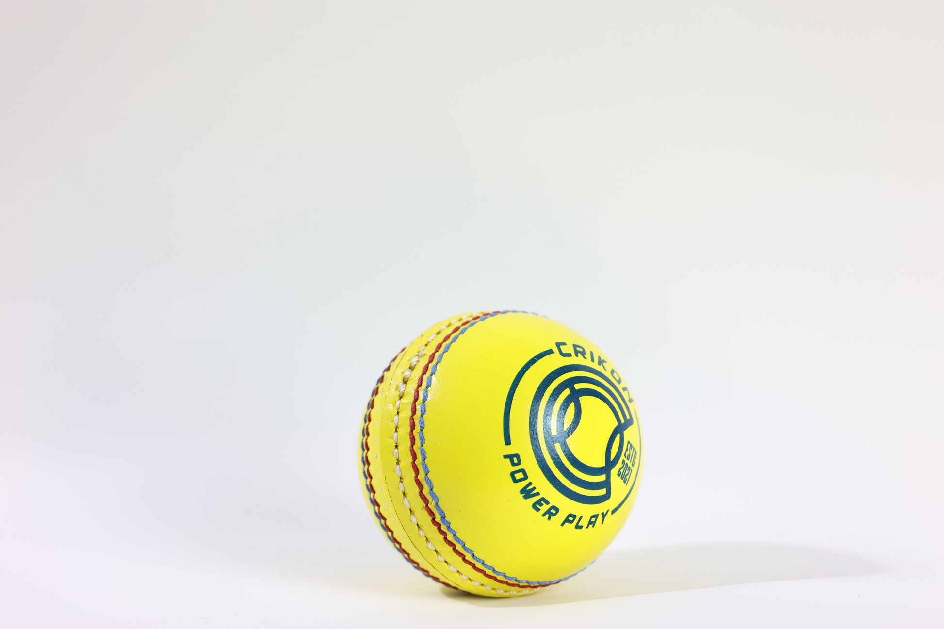Crikon Indoor Cricket Ball with liquid core for softer impact, safe bounce and accurate indoor play