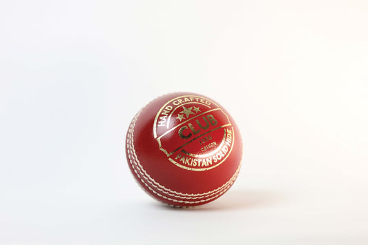 Crikon Club Cricket Ball designed for day-night cricket matches with long-lasting alum tanned leather